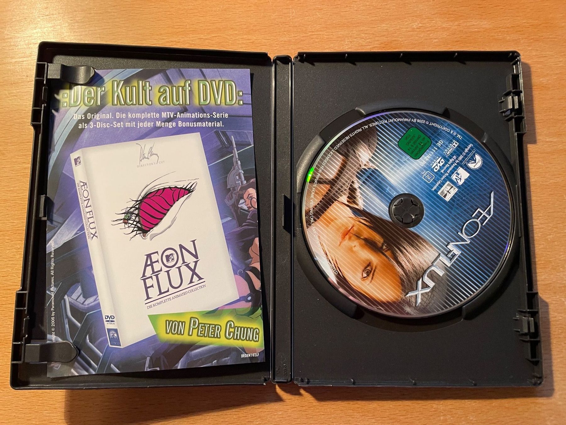 Tous les DVDs: DVD Aeonflux – D'occasion à Erlinsbach par Michel2006 1