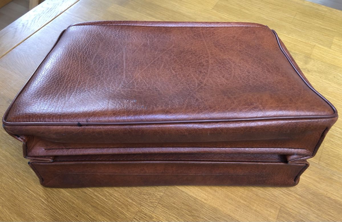 Valigie & Borse: Vintage Ledertasche / Aktenmappe / Aktentasche – Usato da Römerswil LU venduto da Icehead 2