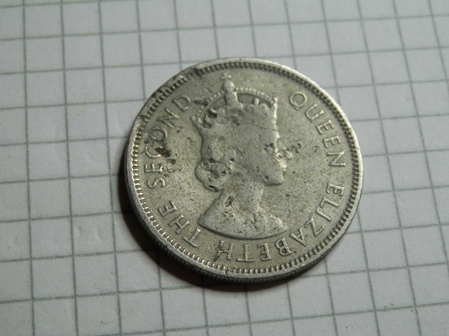 Tutti le monete: Seychellen ½ Rupie, 1954 – Difettoso da Weiach venduto da weiach81 1