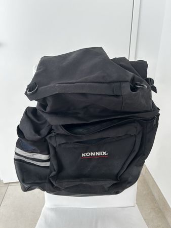 Konix Fahrradtasche, schwarz, top für Velotouren!