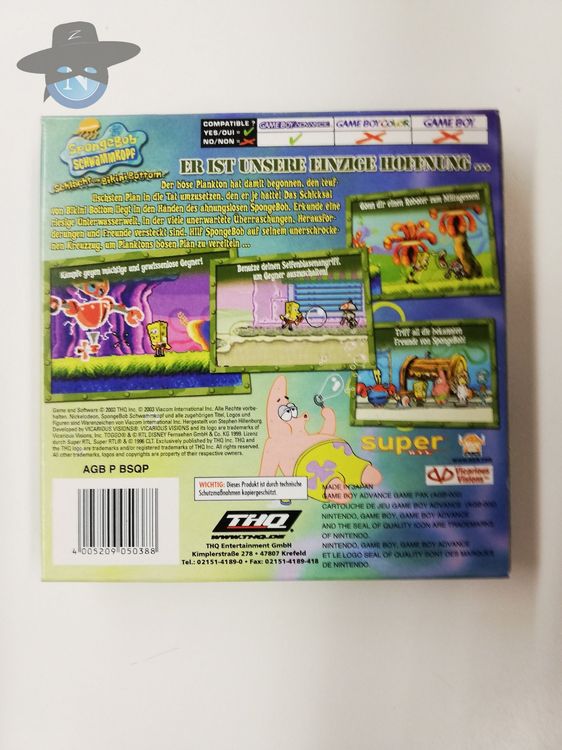 Spongebob Schlacht Um Bikini Bottom Nintendo Gba Kaufen Auf Ricardo 1079