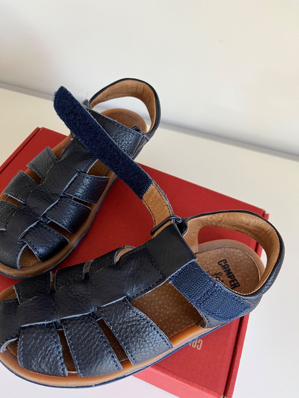 Camper Schuhe für Jungen: Camper Sandalen Gr.31 Leder – Gebraucht aus Meilen von Exclusive00 3