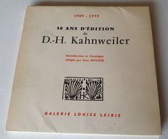 Catalogue D.H. Kahnweiler, 50 ans d'édition, 1909-1959