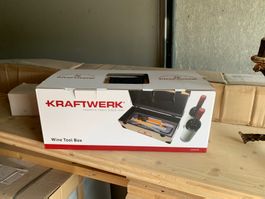 Kraftwerk Wine Tool Box, Wein Zubehör Set, Neu & Original