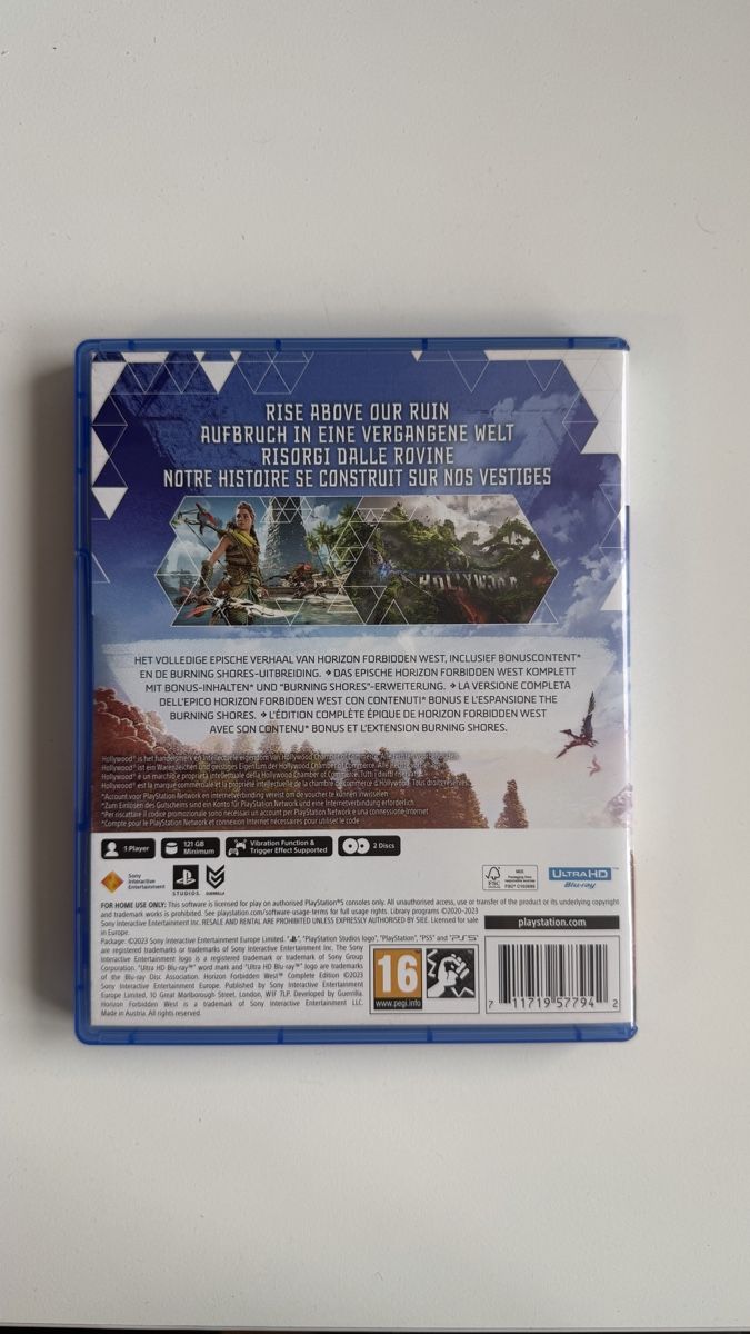Sony Giochi: Horizon Forbidden West - complete edition - PS5 – Usato da Basel venduto da raphaell 1