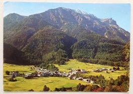 Santa Maria im Münstertal mit Piz Lad