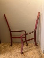 Pieds de banc en acier vintage