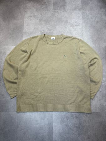 Lacoste vintage Sweater Beige - Grösse XL