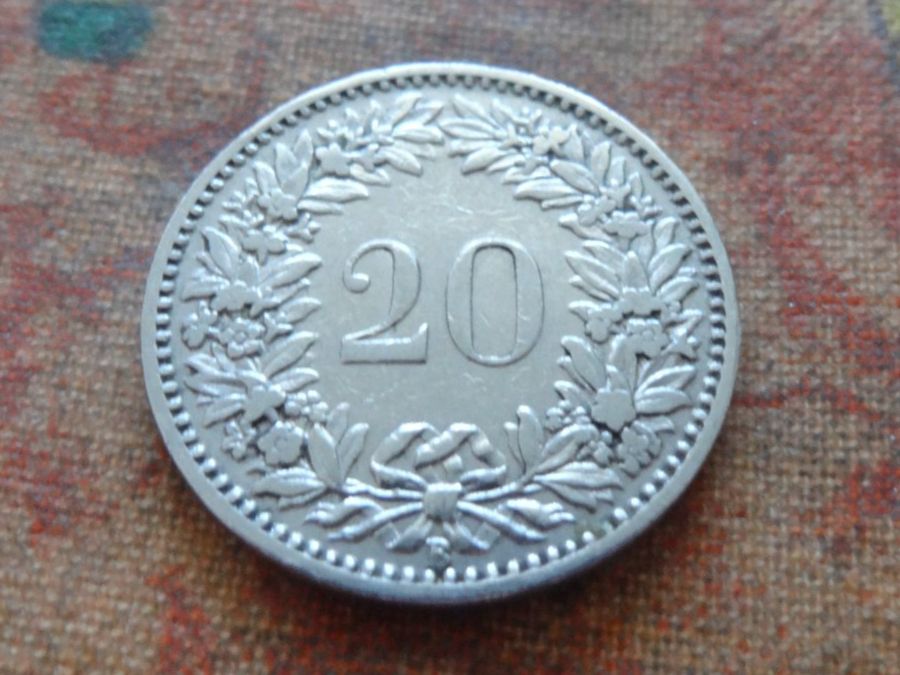 Tutti le monete: 20 Rp. 1903 – Usato da Romanel-sur-Lausanne venduto da Swift13 1