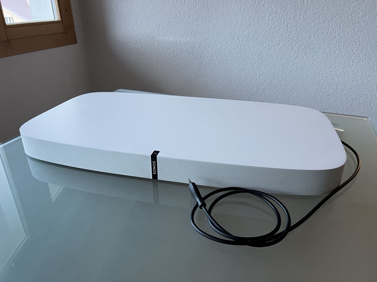Sonos Home Cinema: SONOS Playbase weiss – Usato da Meiringen venduto da Cheetha4 1
