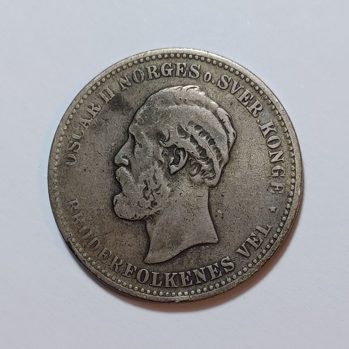 Tutti le monete: 2 Kroner 1894 Norwegen – Usato da Pfäffikon ZH venduto da Welt_Muenzen