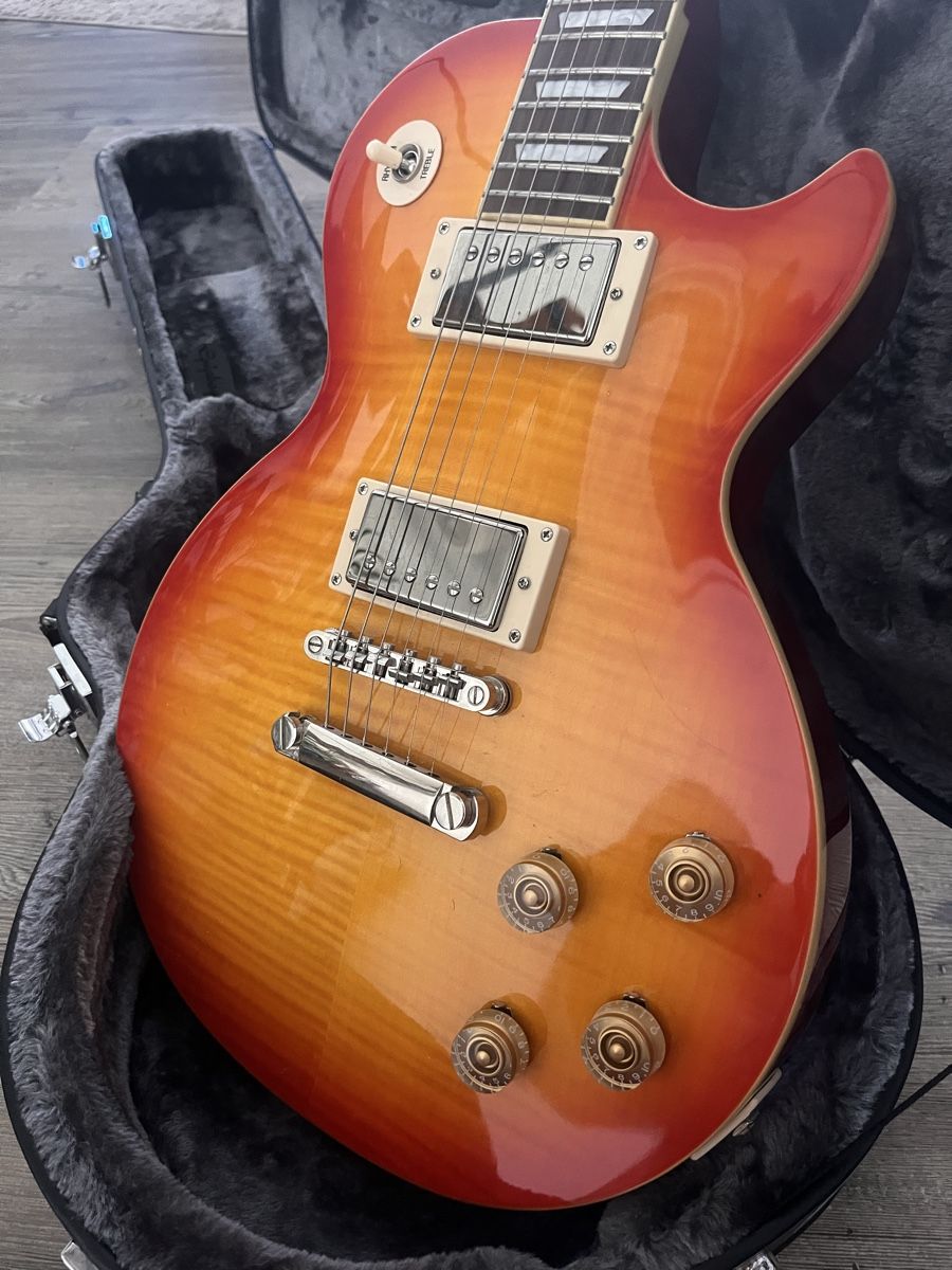 Epiphone Instruments de musique: Epiphone Les Paul Tribute Plus Cherry Sunburst – D'occasion à Thun par dae_7vbs 3