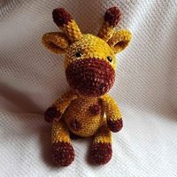Freundliche, superweiche Giraffe