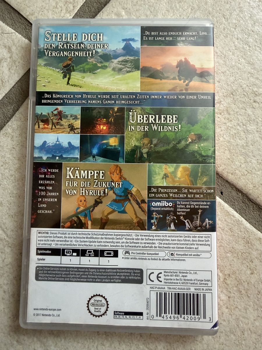 Nintendo Giochi: Nintendo Switch Game Zelda – Usato da Recherswil venduto da luca_v 1