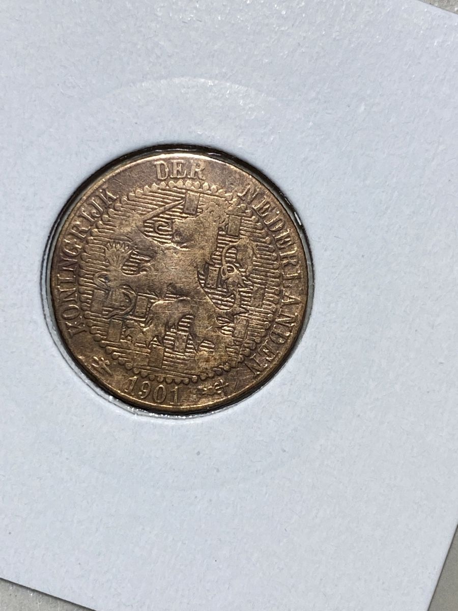 Toutes les monnaies: NL - 1 cent - 1901 – D'occasion à Payerne par Mike1682 1