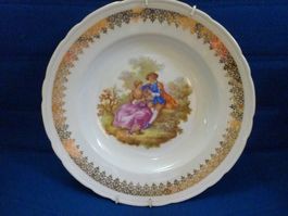 Vintage  Porzellan Bavaria * Fragonard * Wandteller