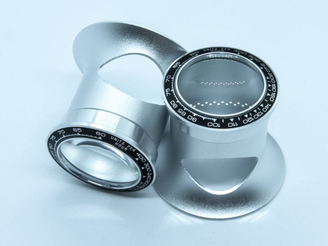 Altro per Ottica: Uhrmacherlupe im DAYT Style Black Silber – Nuovo e nell'imballaggio originale da St. Gallen venduto da galluswatches