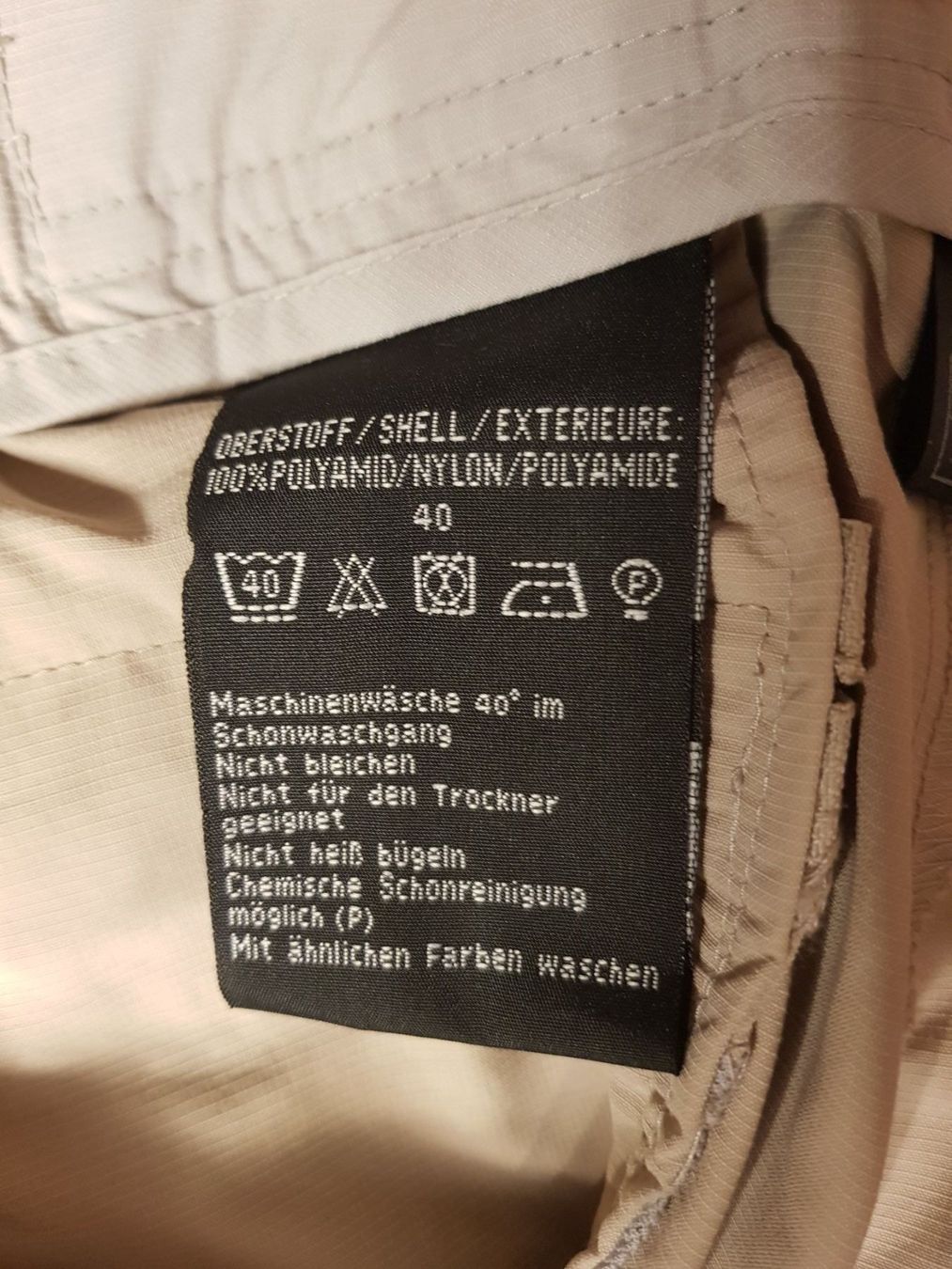 Schoeffel Pantaloni: SCHÖFFEL OUTDOOR/FREIZEITHOSE GR.40HOSE – Nuovo (secondo la descrizione) da Thun venduto da Topmat 3