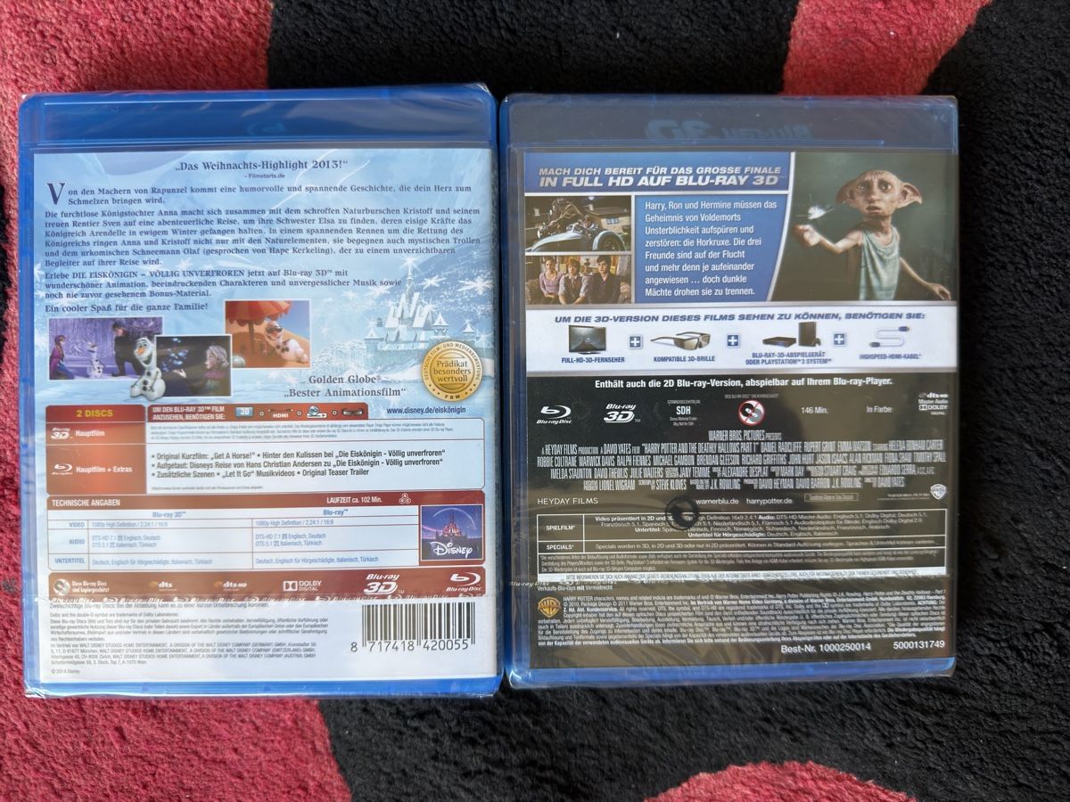Tutti i DVDs: 3D BlueRay DVD – Nuovo e nell'imballaggio originale da Schlieren venduto da Kamacho 1