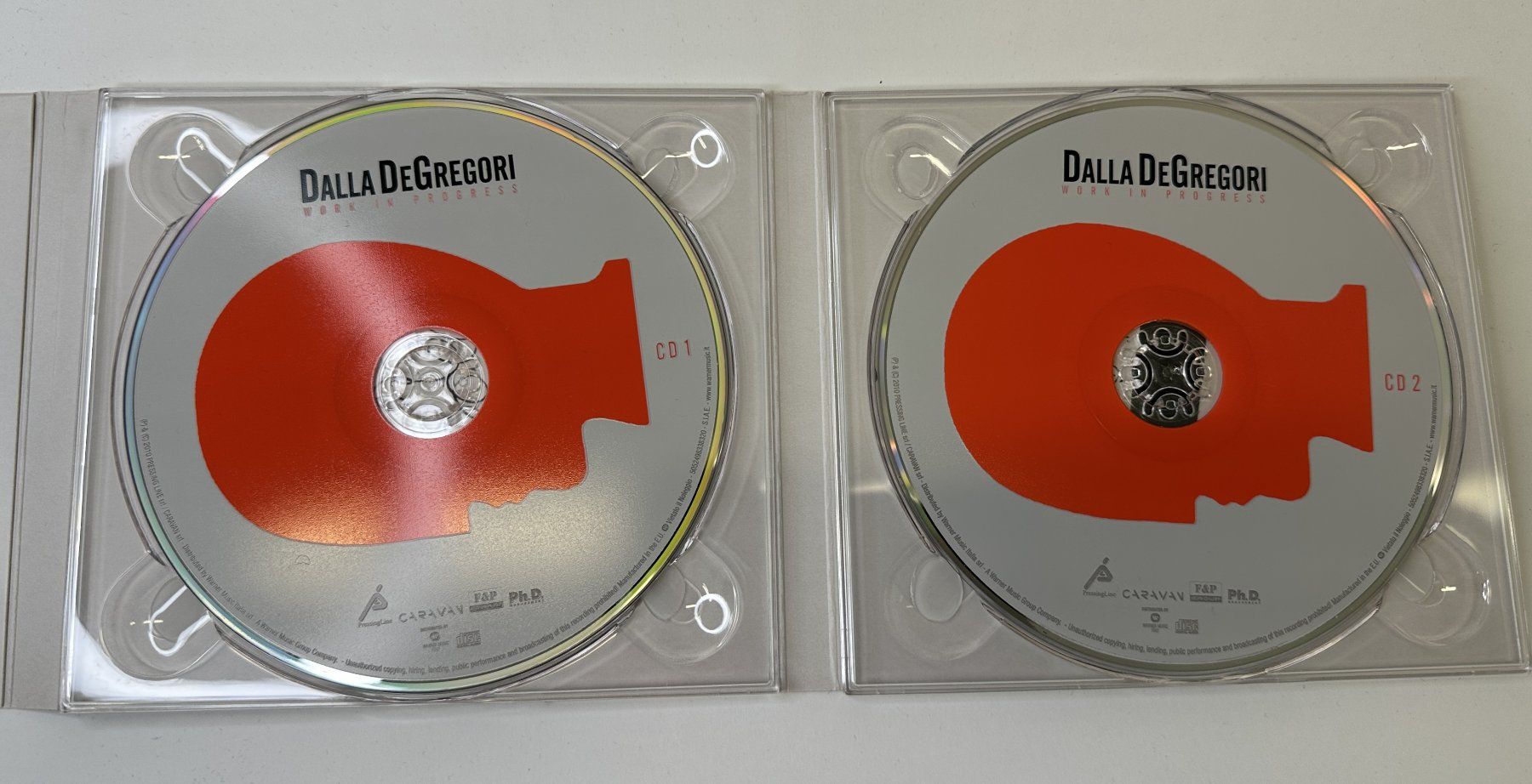 CDs: Lucio Dalla e Francesco De Gregori - Work in Progress 2CD – D'occasion à Oensingen par Mavo4711 1