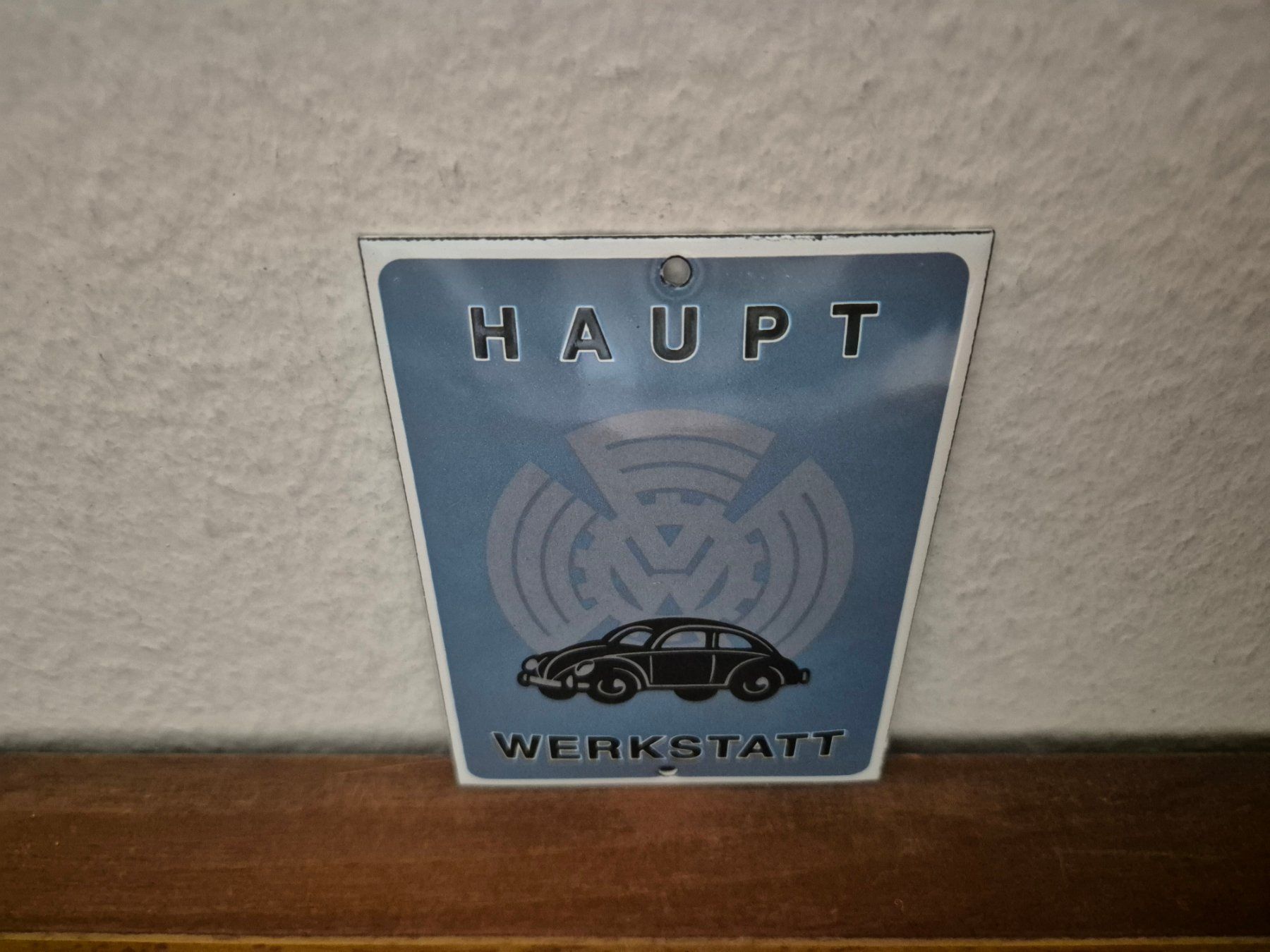 Volkswagen Insegne: Emailschild VW Käfer Werkstatt Auto Service Emaille Schild – Nuovo (secondo la descrizione) da Schaffhausen venduto da pfanis09 2