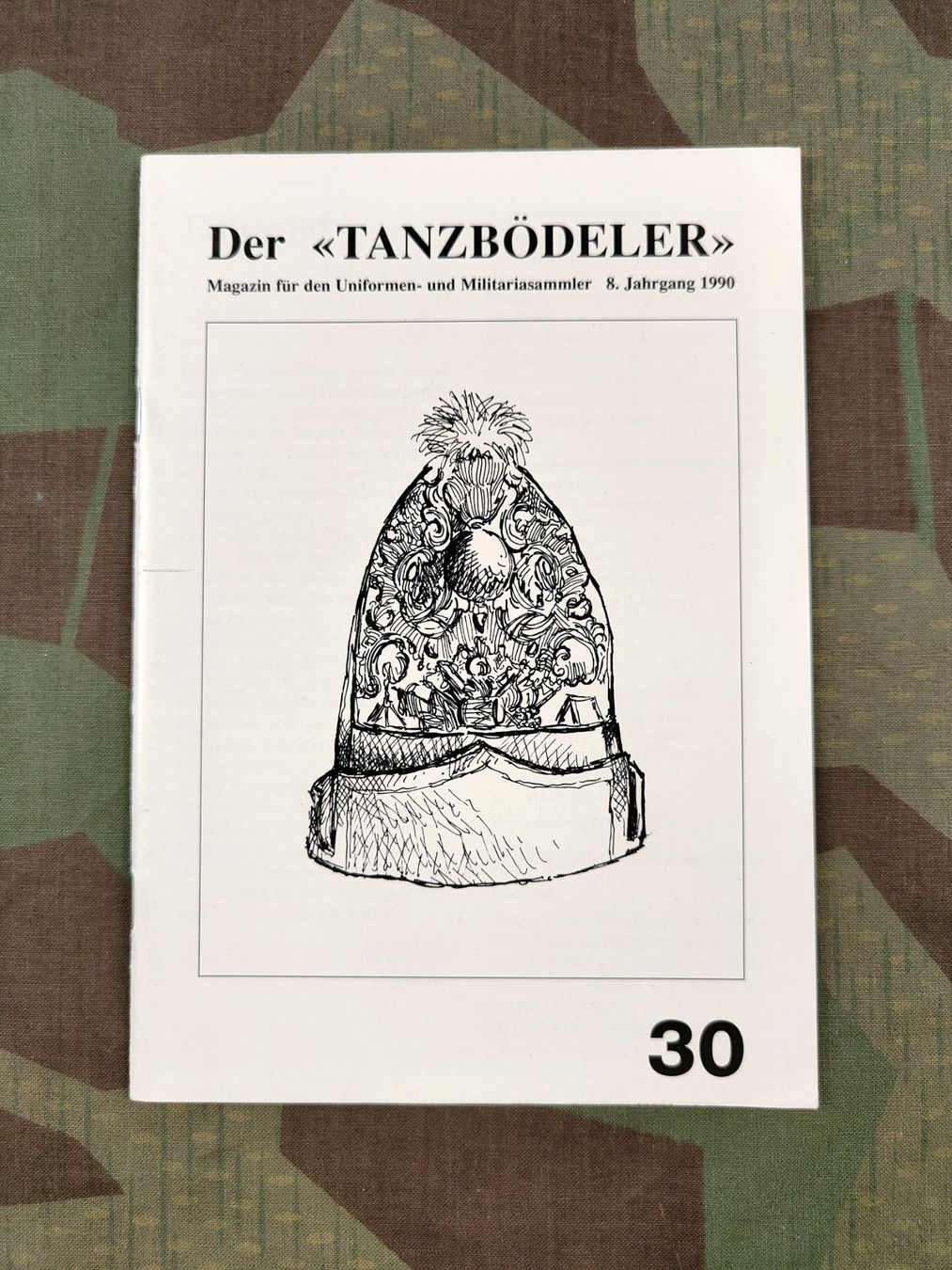 Schweizer Armee Uniformen: Der «TANZBÖDELER» Nr. 30 – Gebraucht aus Bauma von SwissMilitaria