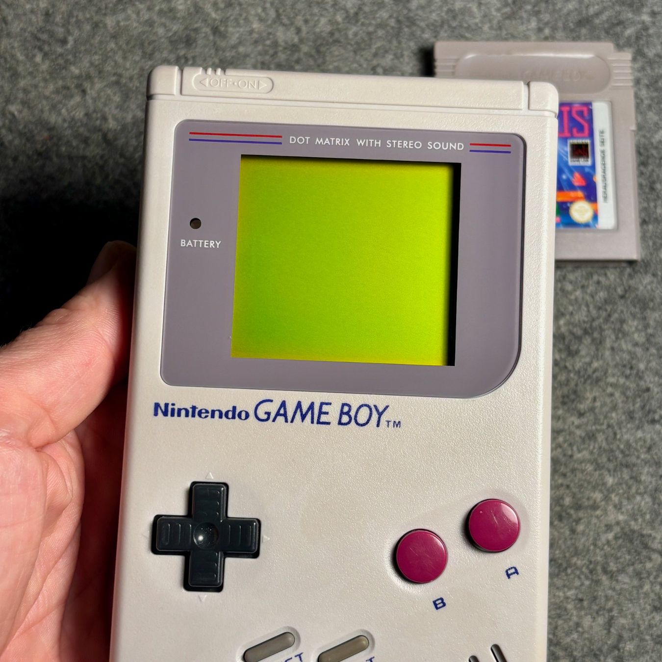Nintendo Console: GameBoy Classic DMG-01 Konsole + Tetris Original – Usato da Mollis venduto da GamingCorner