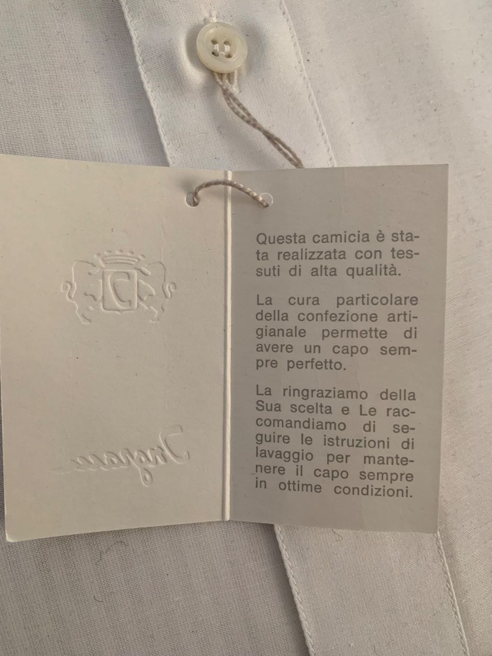 Camicie: Hemd Ingram weiss Grösse 44 NEU – Nuovo (secondo la descrizione) da Wettswil venduto da cipollina71 3