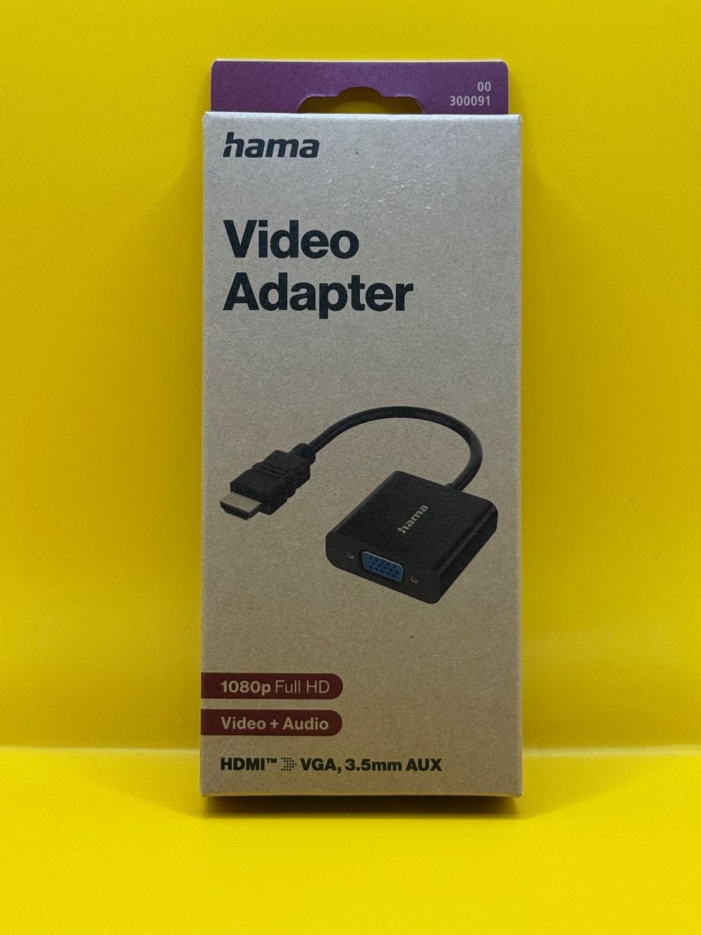 Hama Unità & Adattatore: Hama Video- / Audio-Adapter VGA, 15 cm – Nuovo e nell'imballaggio originale da Dietikon venduto da gab_qz7y