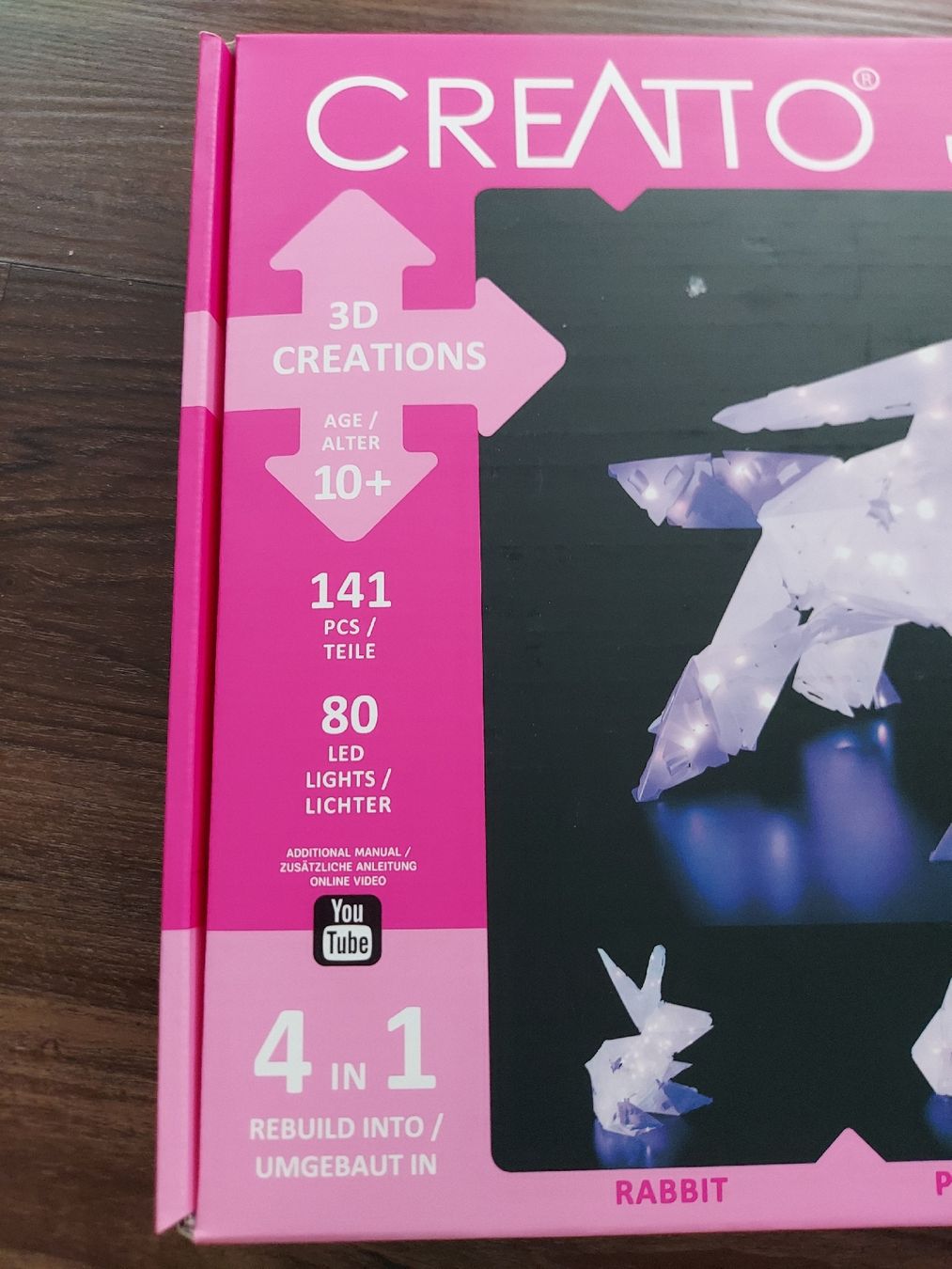 Bastelsets: CREATTO Einhorn Unicorn 3D Licht Bausatz NEU – Neu und originalverpackt aus Altishofen von tammy05 2