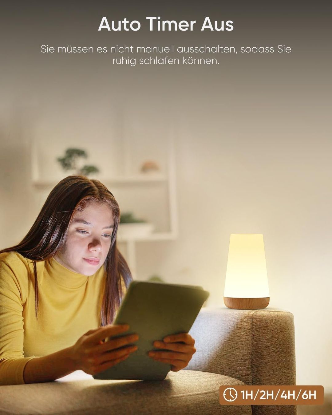 Lampade: Nachttischlampe LED Touch Dimmbar mit 13 Farben – Nuovo e nell'imballaggio originale da Châtelaine venduto da topshop.switzerland 7