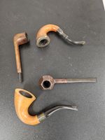 Pfeifen Set 4 Stuck verschiedene Modelle Zustand gut