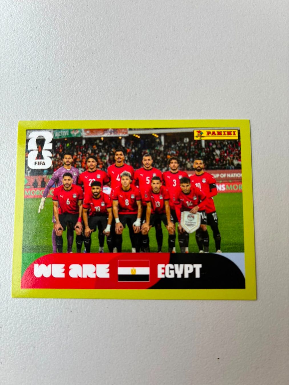Panini Sammelbilder & Trading cards: Carte panini 2026 - EGY 13 – Neu (gemäss Beschreibung) aus La Neuveville von Ibo2300