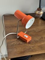 Tischlampe orange im Vintage Design funktionsfähig
