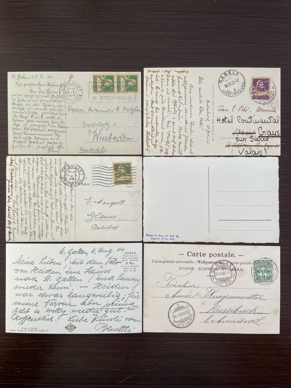 Cartes postales: ST. GALLEN Stadtansichten, 24 Ansichtskarten – D'occasion à Wald ZH par TLILEF 8