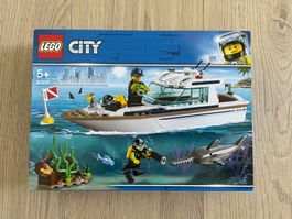 Lego City 60221 Yacht de plongée +5 ans - neuf