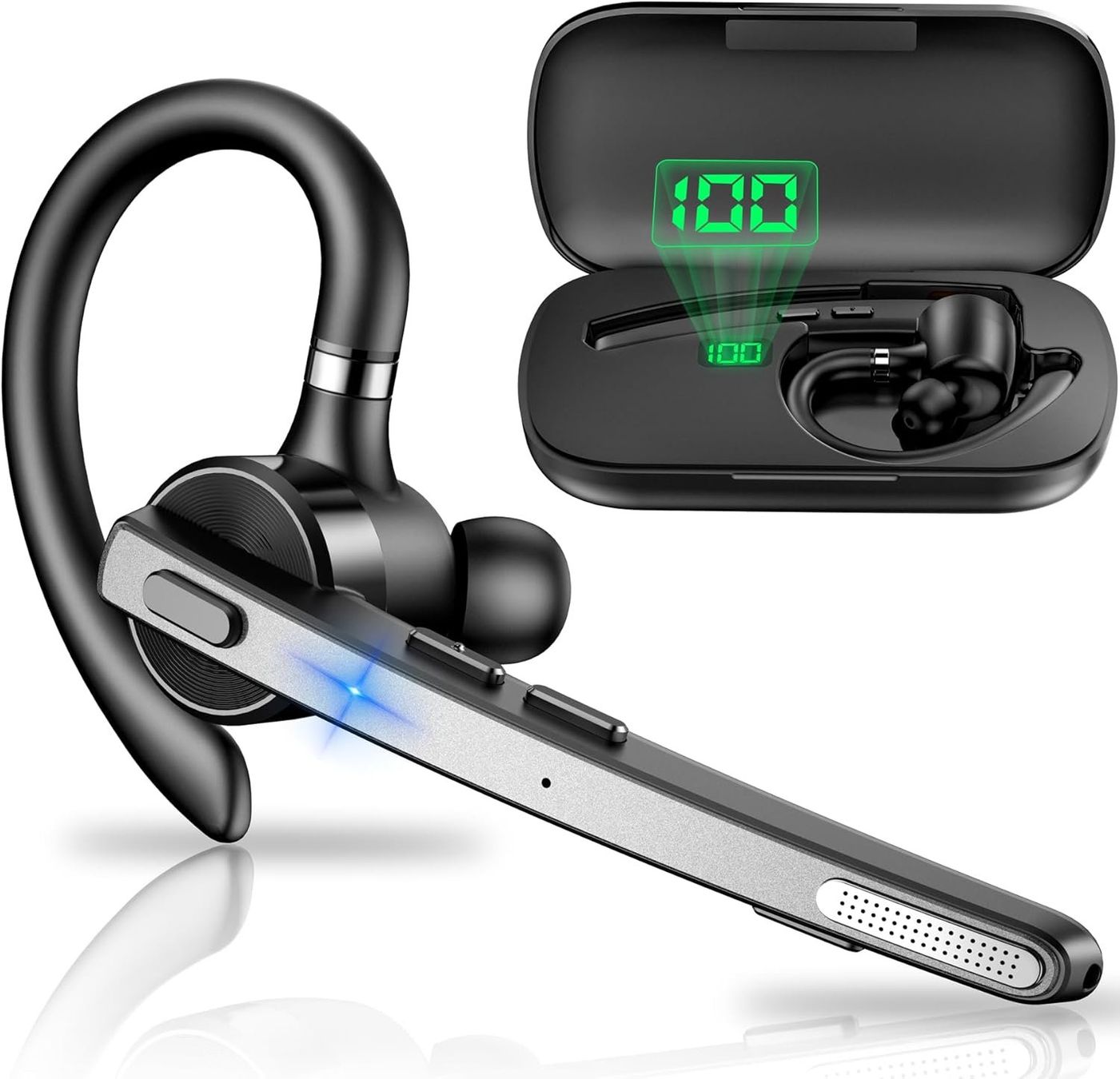 Casques audio: Bee Bluetooth Headset V5.1 Wireless Freisprech 72h Spielzeit – Neuf avec emballage d'origine à Hundwil par pak_b5sl