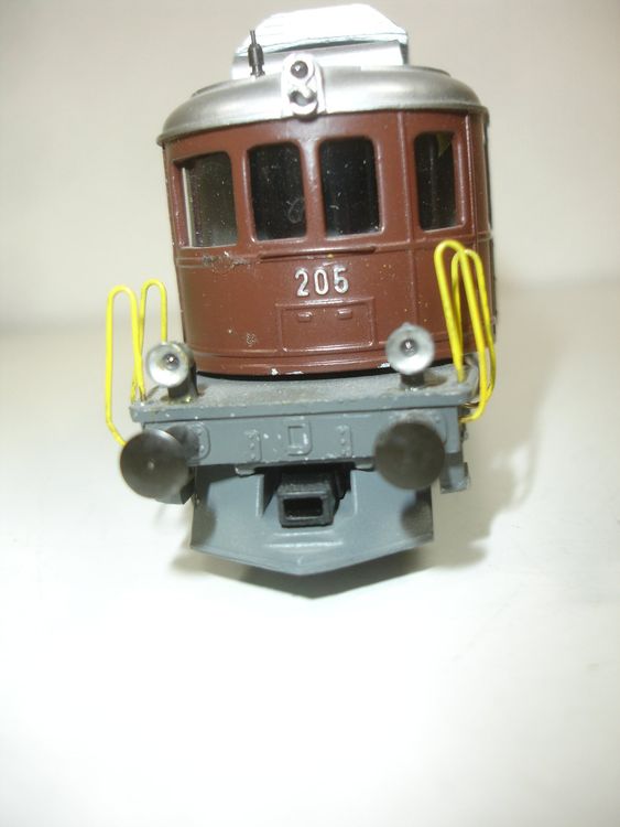 ROXY HO Ref 10 010 – BLS Ae6/8 No 205 Brun – Locomotive électrique SNCF Analogique CC