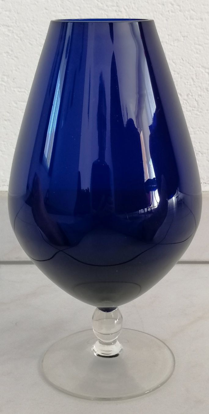 Vasen & Gefässe: Glasvase Sarner Glas, Kelchform, Höhe 28 cm – Neu (gemäss Beschreibung) aus Oberriet SG von Atir47 2