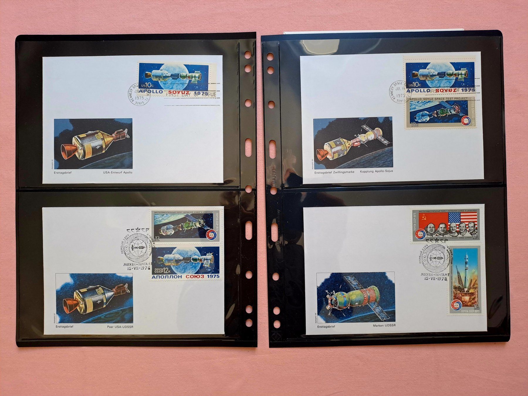 Tutti i francobolli: hübsche Sammlung Flugbriefe USA 1969 - 1977 – Usato da Ostermundigen venduto da pedru8 8