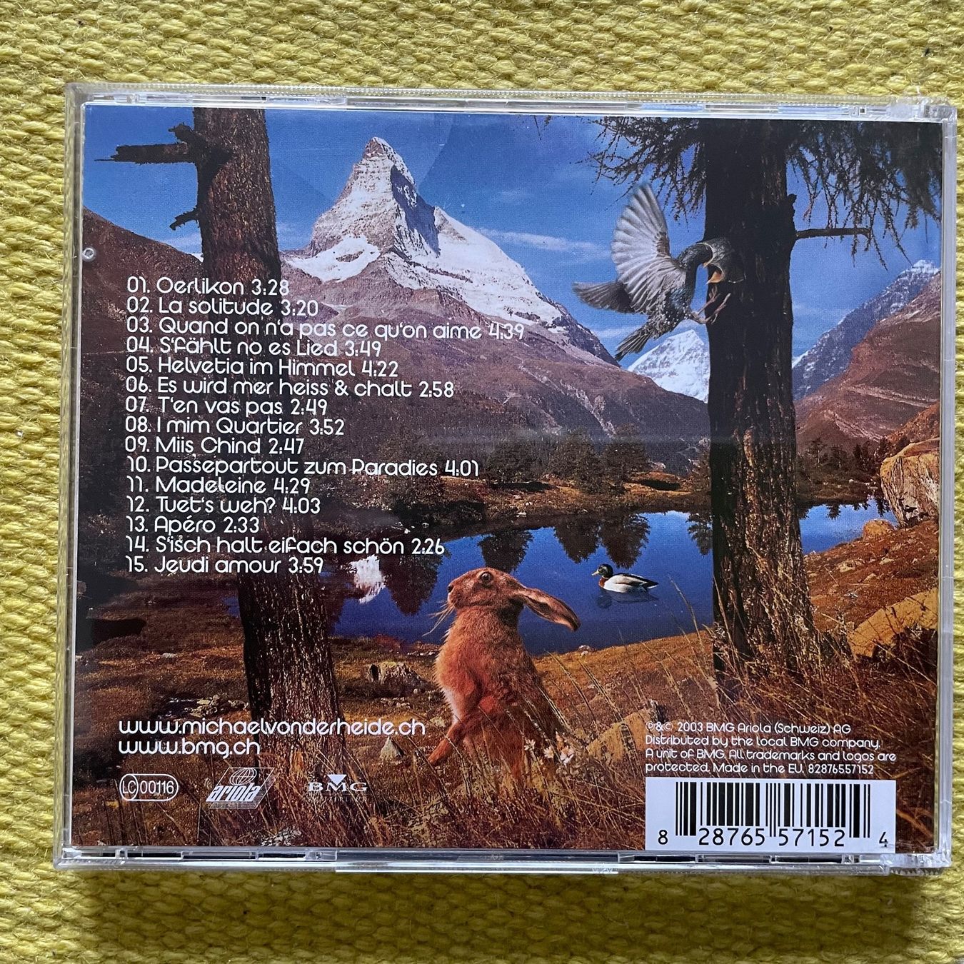 CD: MICHAEL VON DER HEIDE-HELVETIA – Usato da Rorschacherberg venduto da CD-Roli 1
