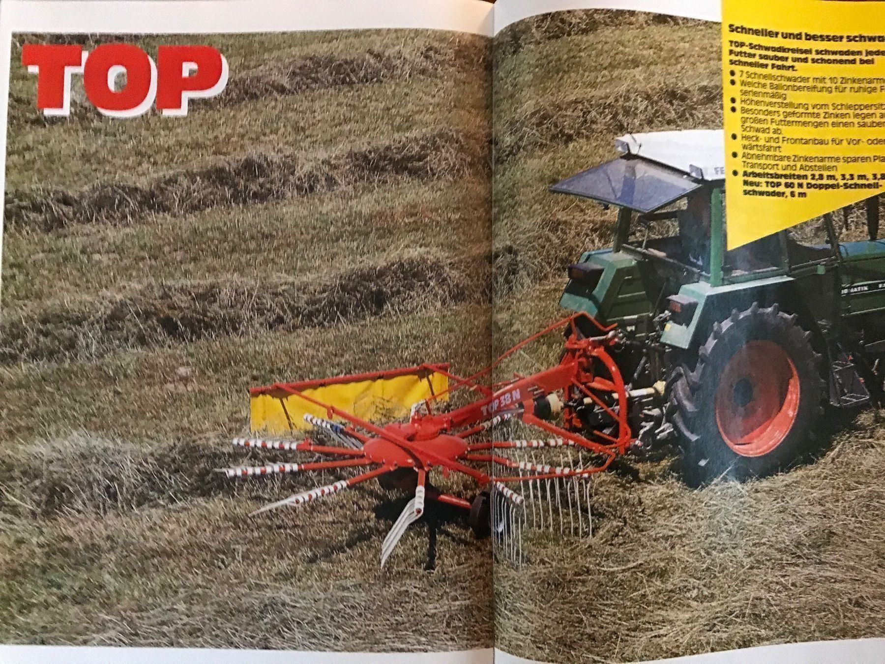 Traktoren: Pöttinger Prospekt Traktor Zubehör – Gebraucht aus Balterswil von Jeko1967