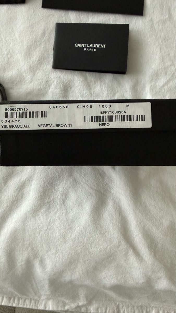 Saint Laurent Bracciali & Braccialetti: Saint Laurent bracelet – Nuovo (secondo la descrizione) da Kloten venduto da wer_26t5 6