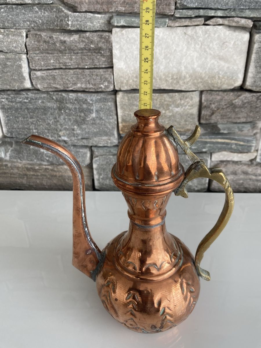 Teiere: Kupferkanne antik – Usato da Gerolfingen venduto da Regenbogen88