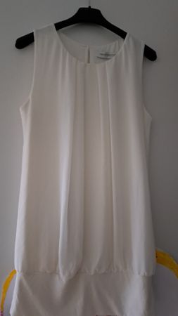 Elegante tunica "Rinascimento" bianca, ideale per l'estate.
