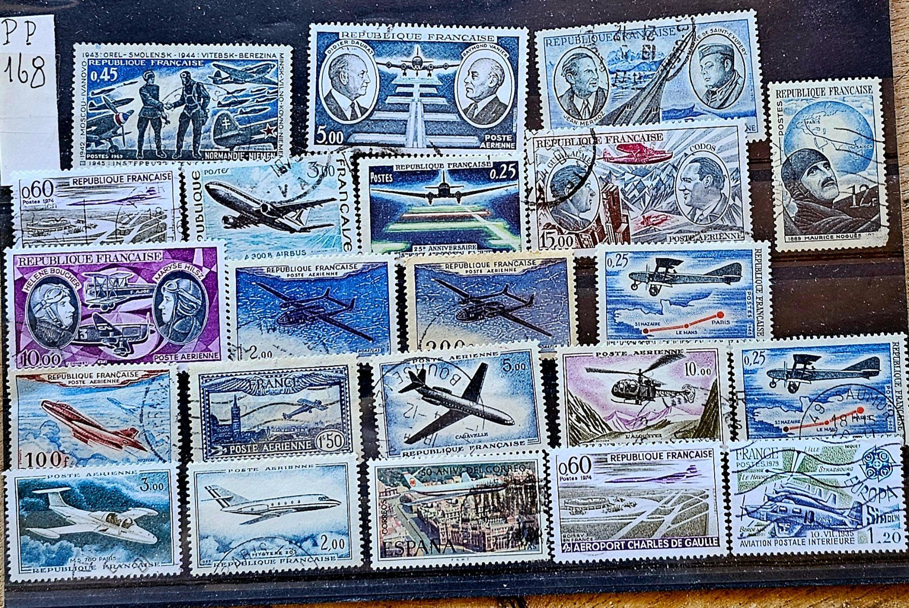 Tous les timbres: FRANCE lot  Poste aérienne – D'occasion à Les Valettes par Nuba1