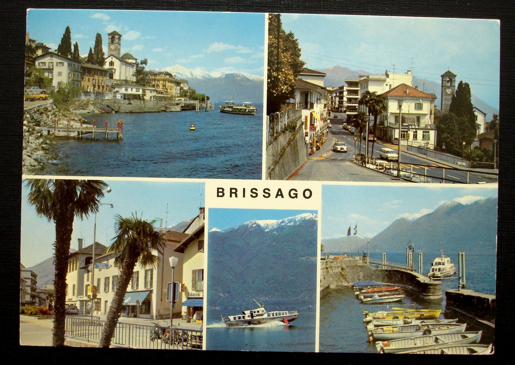 Ansichtskarten: BRISSAGO Lago Maggiore - Auto – Gebraucht aus Jona von philajona