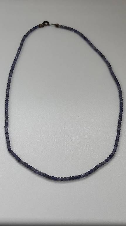 Catenine: Iolit/Wassersaphir Kette / Armband violett – Usato da Baden venduto da Chrisenft 2