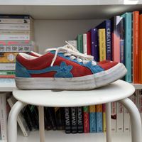 Golf le fleur x converses rouge & bleu taille 38