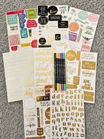 ✨Sticker- & Lettering-Set für Journaling / Scrapbooking ✨